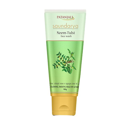 Patanjali Saundarya Neem Tulsi Face Wash 